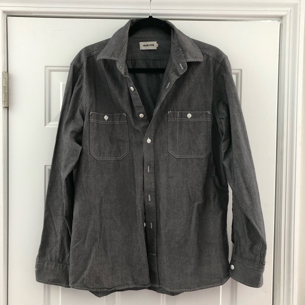 Taylor Stitch Chambray Shirt 42
